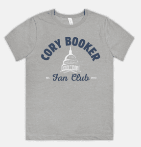 Cory Booker Fan Club Tee
