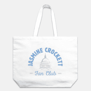 Jasmine Crockett Fan Club Oversized Tote Little Blue Shop
