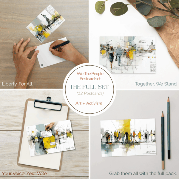 Postcards for Democracy (Set of 12)