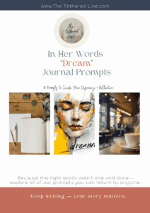 Journal Writing Prompts - "Dream" (10 guided prompts)