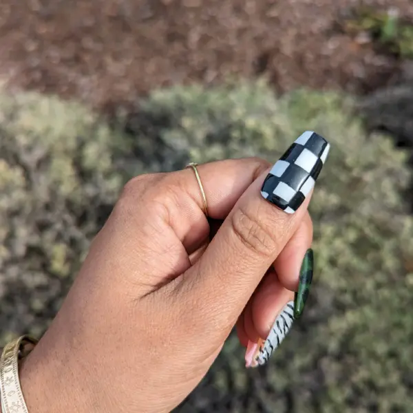 Mismatch – Animal Print and Camouflage mixed up Press-On Nail Extensions 10pcs