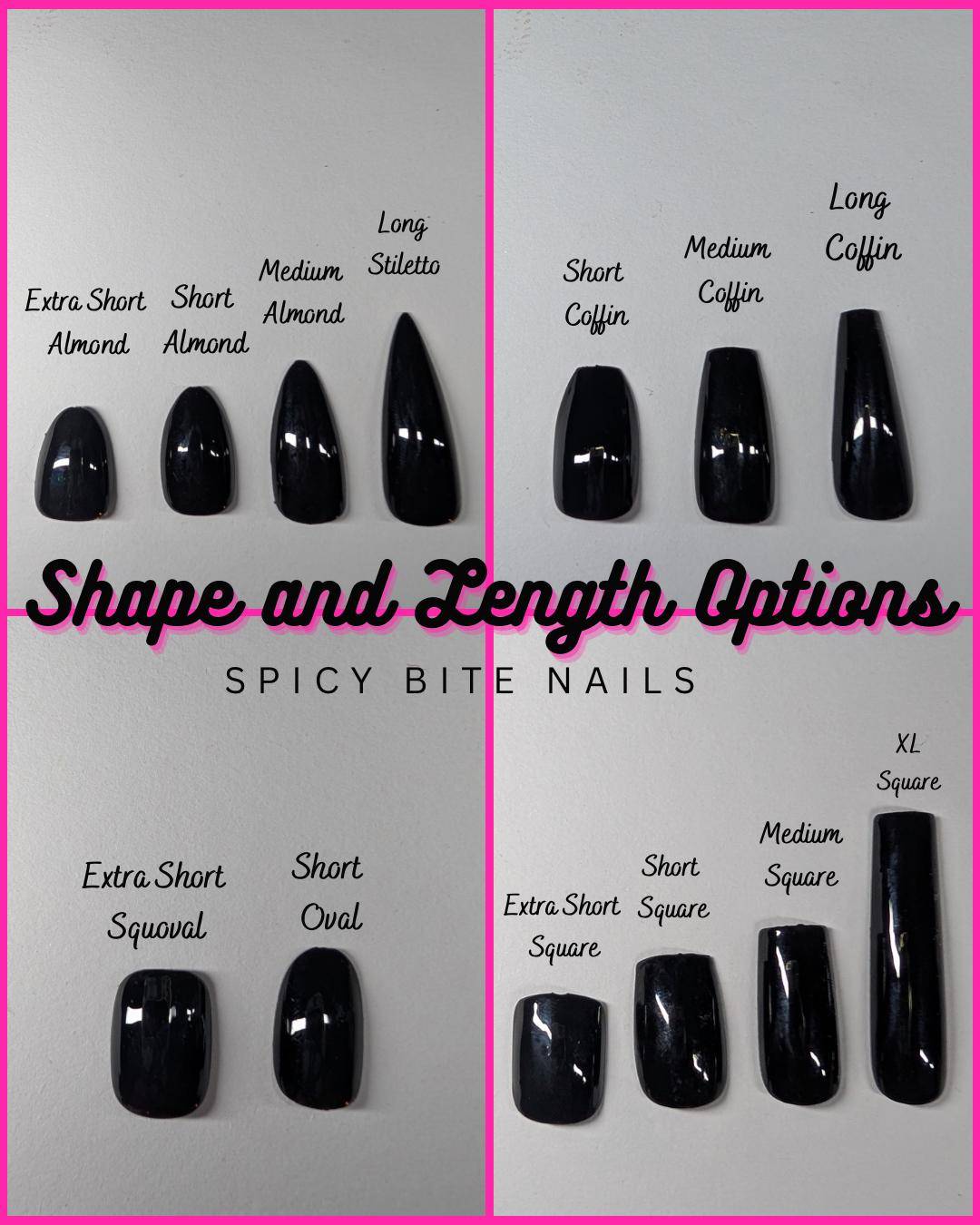 Single Solid Cat-Eye Color Sets *Choose Your Color* - Hand-painted Reusable Press-On Nail Extensions 10 pcs - Image 7