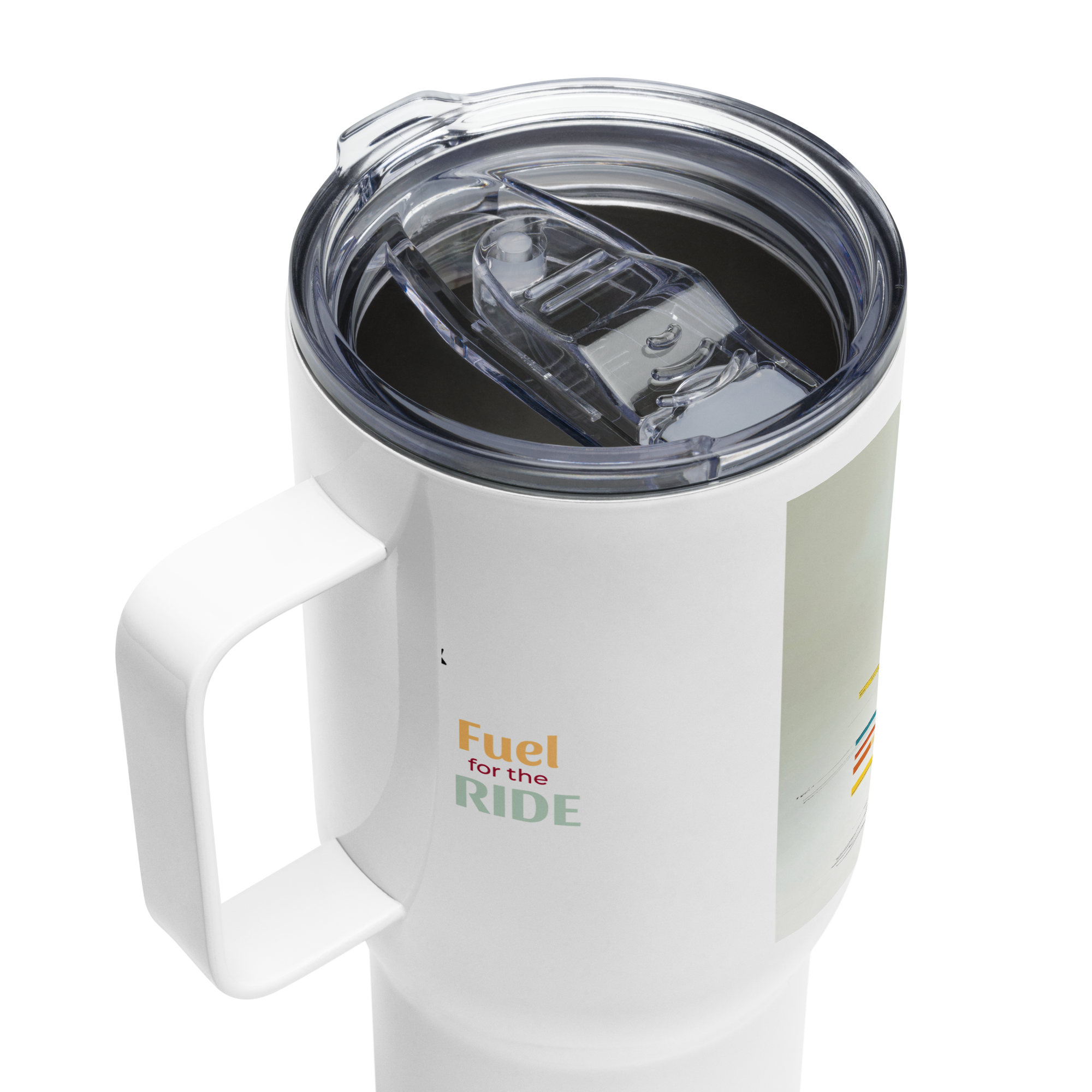 Travel Mug w/handle (25 oz) - Image 3