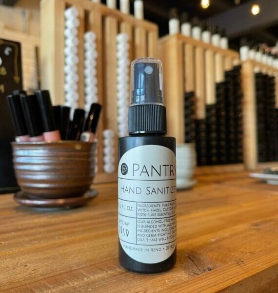 Alcohol-free Hand Sanitizer – Witch Hazel + Aloe, biome-friendly