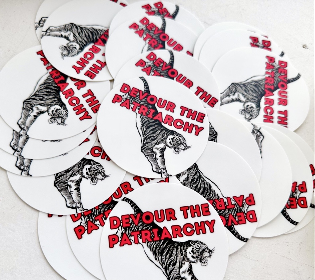 STICKER!! Devour the patriarchy - Image 2