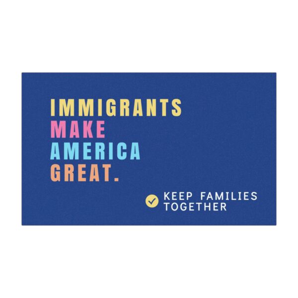 Immigrants Make America Great Car Magnet