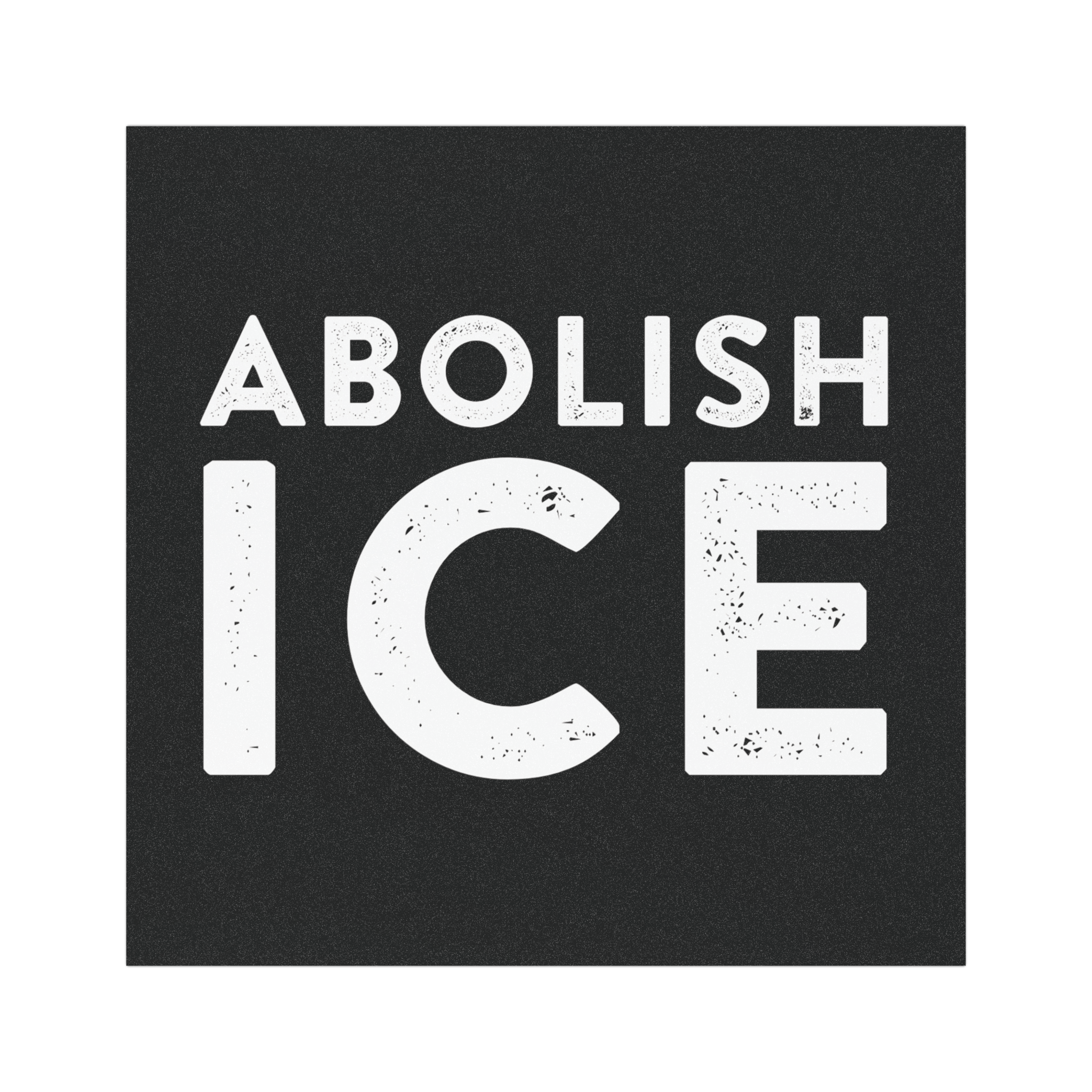 Abolish ICE Car Magnet