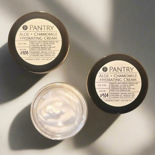 Aloe + Chamomile Hydrating Cream – 2 oz. – Vegan Version