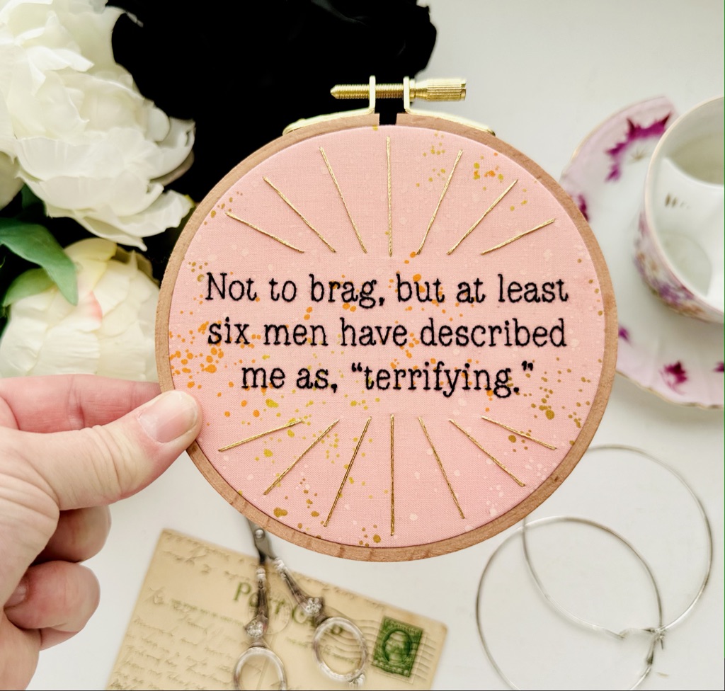 Scare more men pattern collection// Embroidery PDF Pattern Download 4 and 5 inch - Image 2