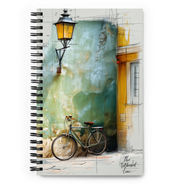 Spiral Notebook – Wheels – Left Bank Light