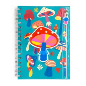 Keep It Together Pencil Pouch Journal - Mushrooms