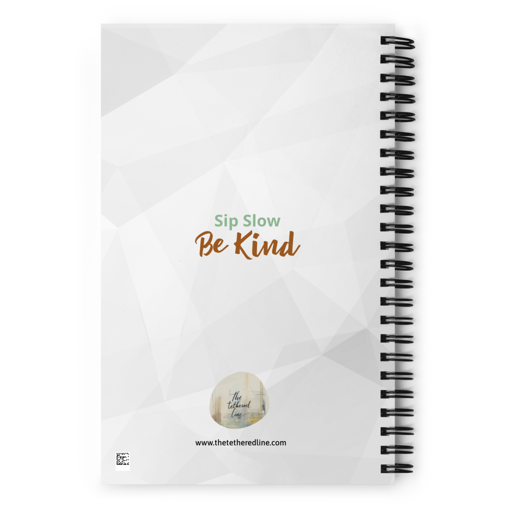 Spiral Notebook – Kindness Project - Coffee & Kindness — The Perfect Blend - Image 4