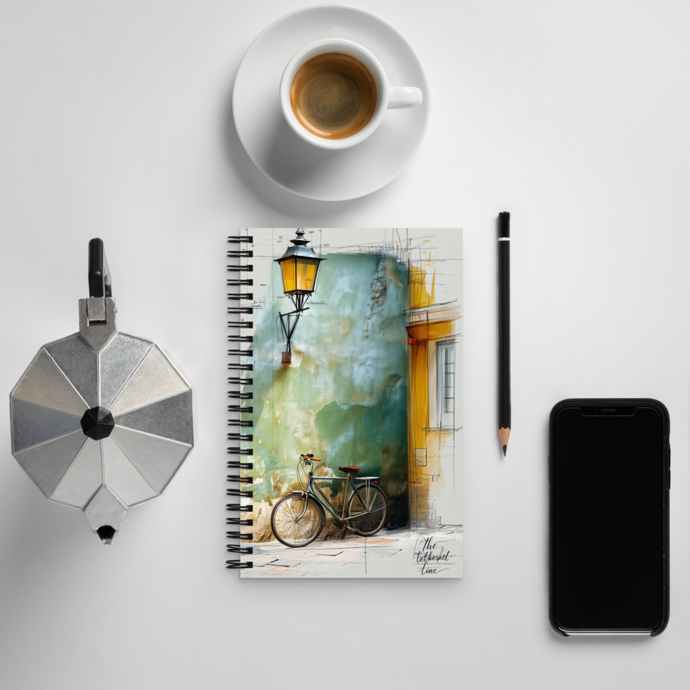 Spiral Notebook – Wheels - Left Bank Light - Image 7