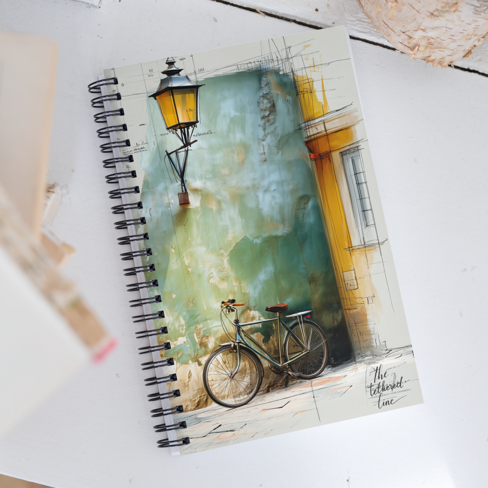Spiral Notebook – Wheels - Left Bank Light - Image 5