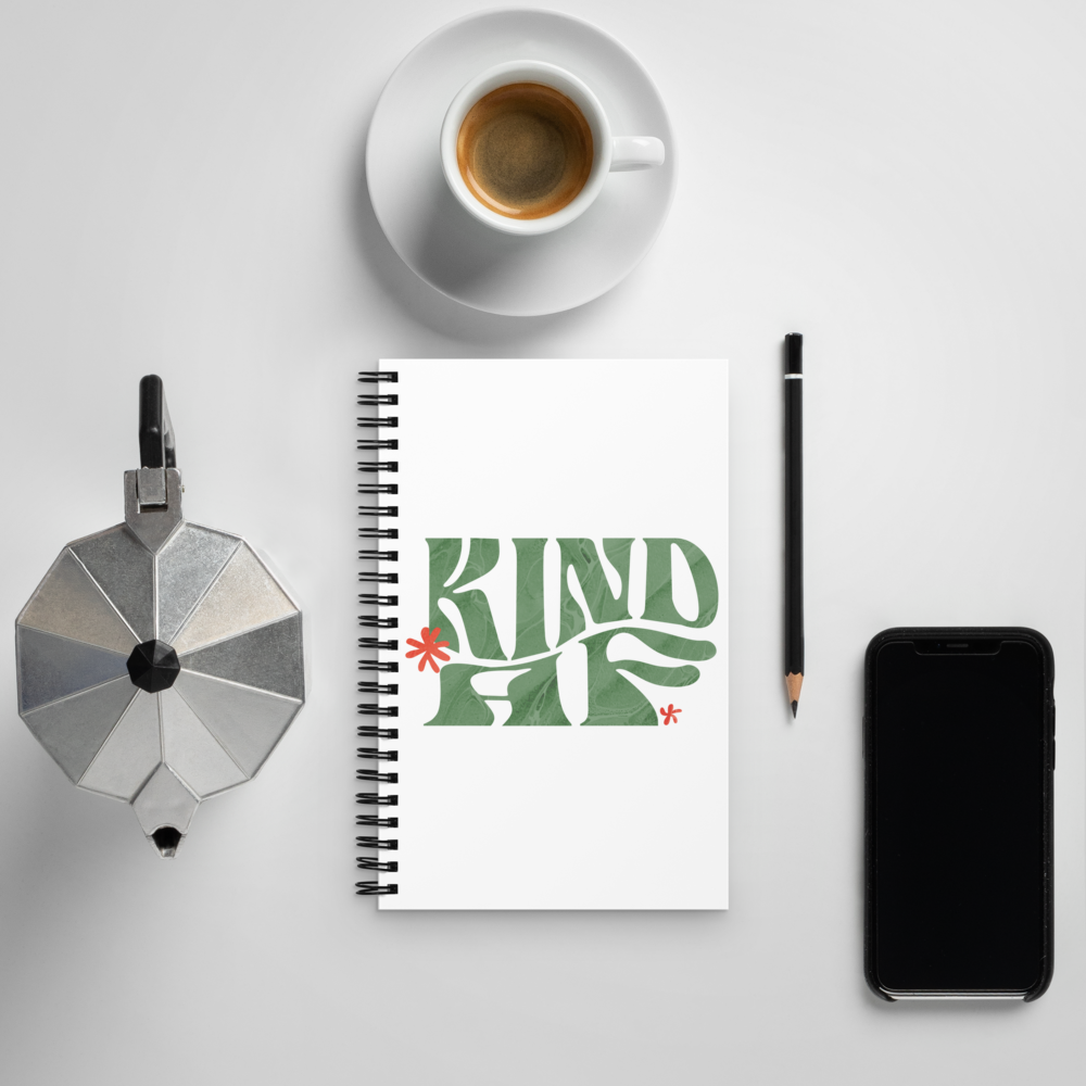 Spiral Notebook – Kindness Project - Kind AF - Image 6