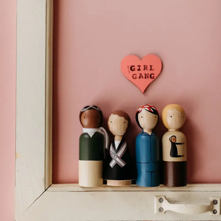 Women Trailblazers Wooden Set 1 - Image 2