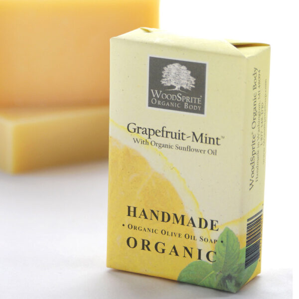 Grapefruit-Mint Organic Soap