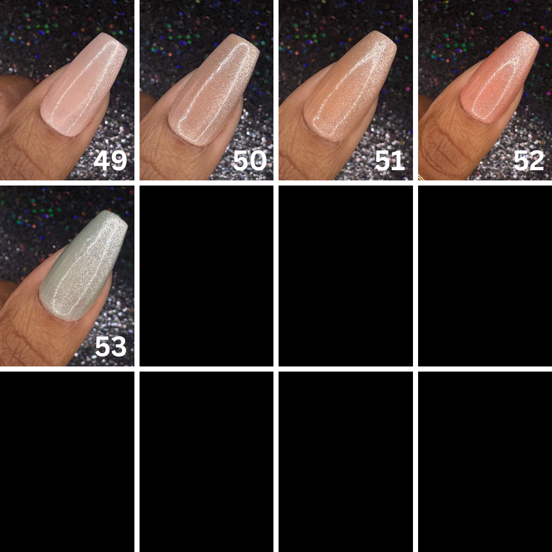 Single Solid Cat-Eye Color Sets *Choose Your Color* - Hand-painted Reusable Press-On Nail Extensions 10 pcs - Image 6