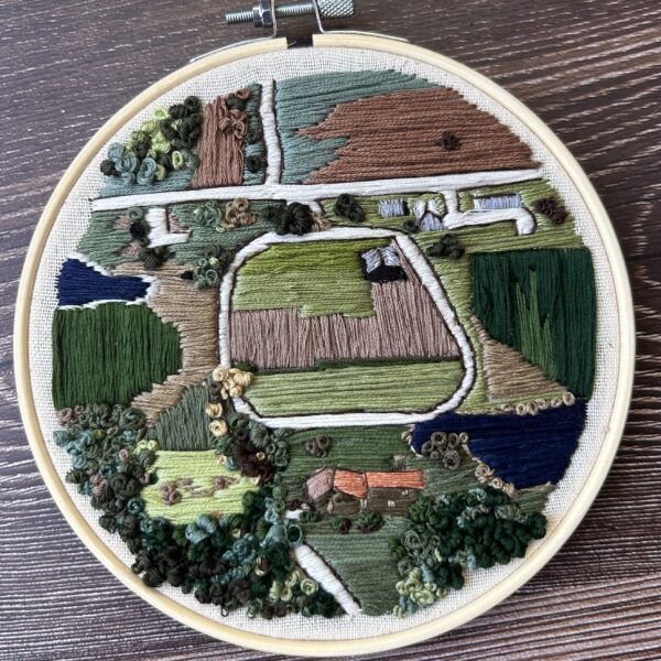 Custom Aerial Embroidery