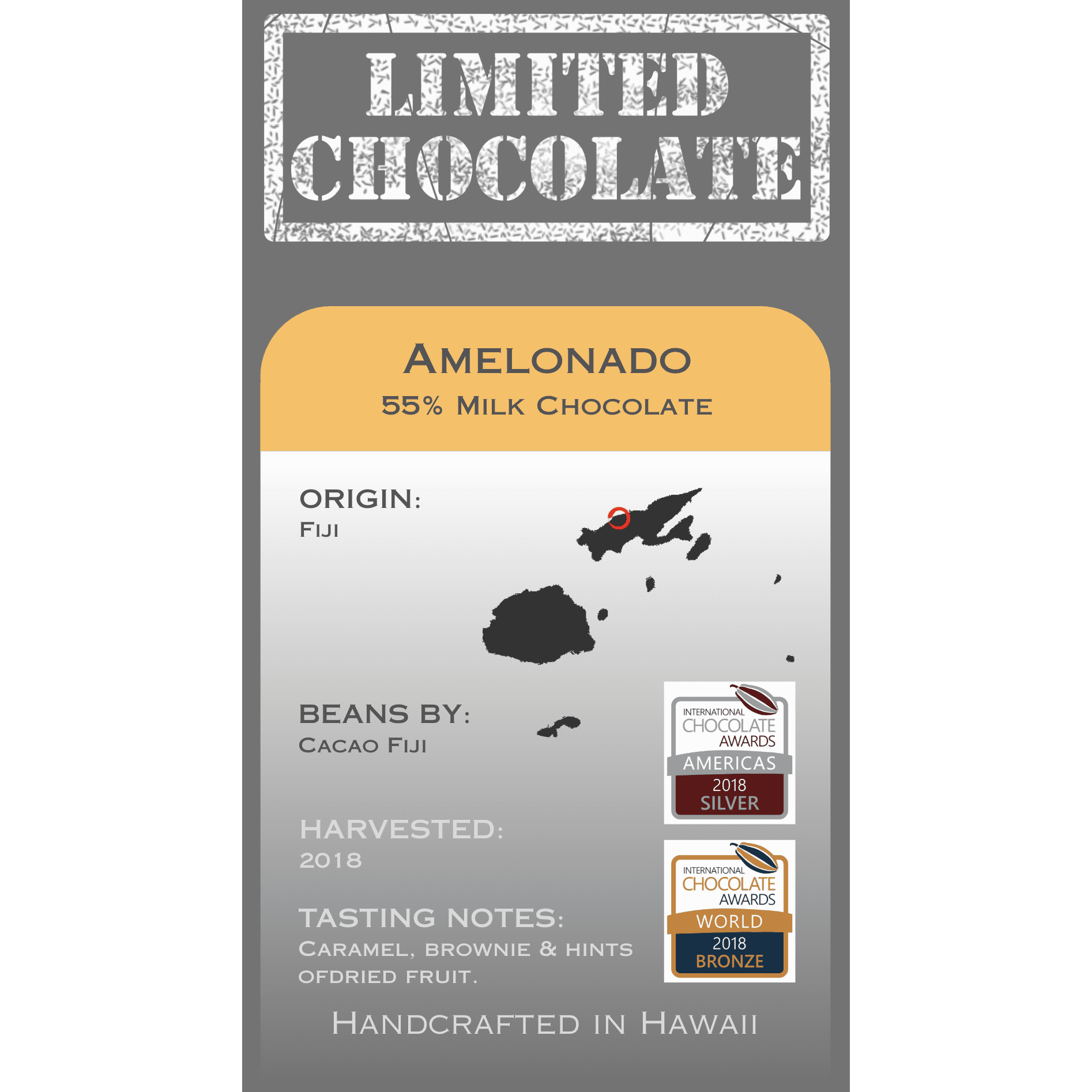 Fiji Amelonado - 55% Milk Chocolate