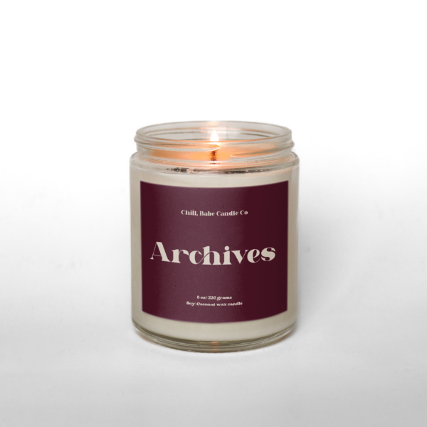 Archives Candle | Ink + Leather + Paper