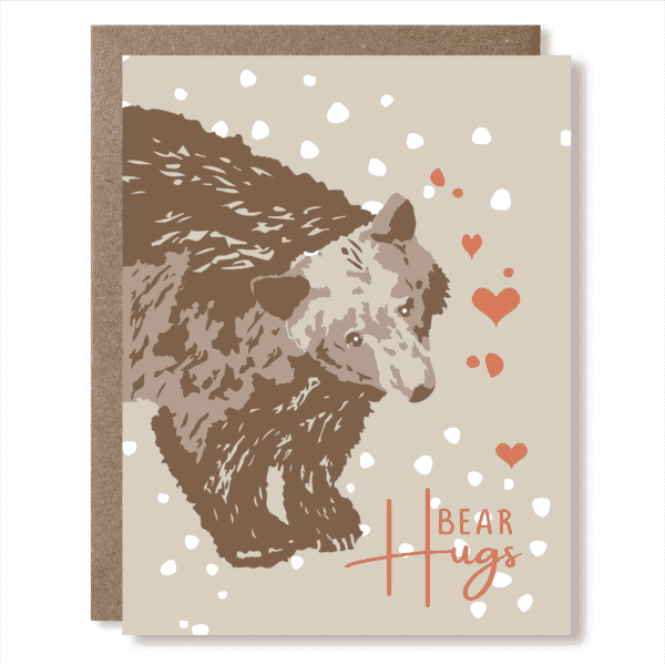 Bear Hugs Greeting Card
