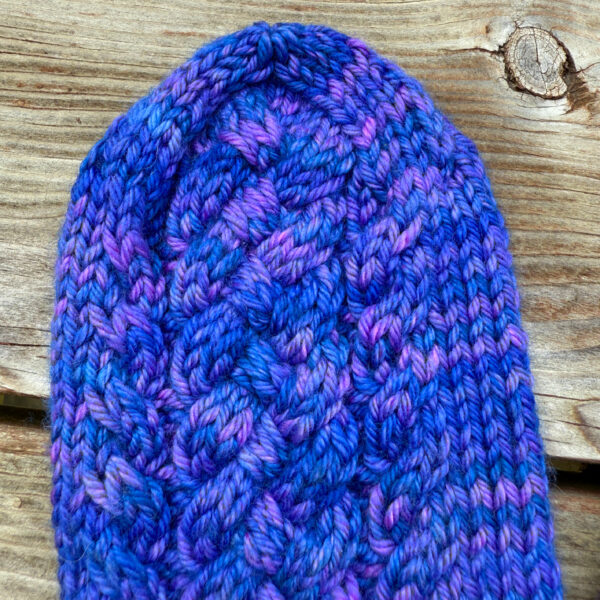 Braided River Mittens // Knitting PDF Pattern