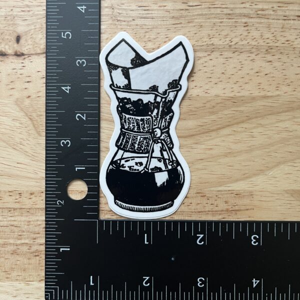 Chemex Sticker – weatherproof adhesive, UV protective laminate