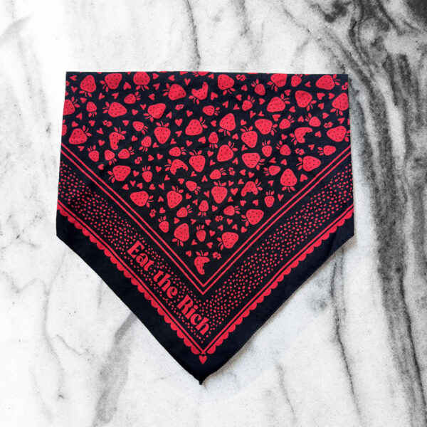 ‘Eat the Rich’ 100% Cotton Bandana