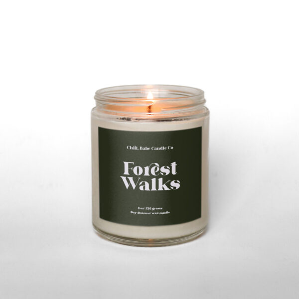 Forest Walks Candle | Pine + Sandalwood + Vanilla