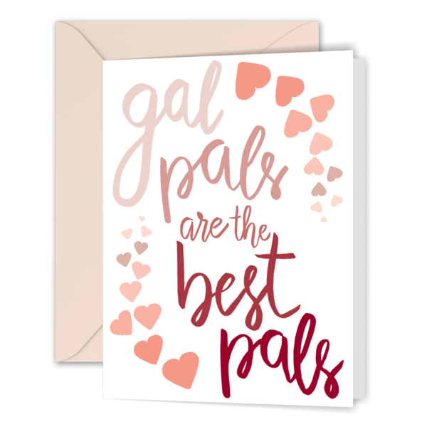 Gal Pals Galentine’s Day Greeting Card