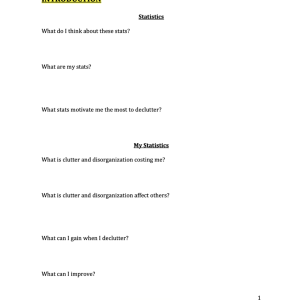 How to Declutter Your Life Audio Class – Home & Life Decluttering Guidance MP3 Download