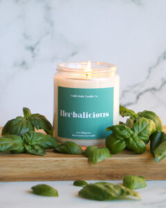 Herbalicious Candle | Oregano + Basil + Thyme