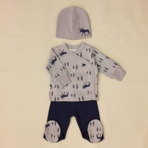 NICU Friendly Take Home Set - Navy Moose
