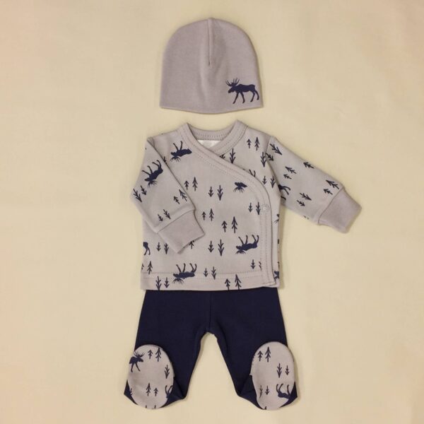 NICU Friendly Take Home Set – Navy Moose