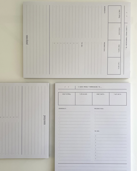 The Nine to Kind Daily Planning Notepad