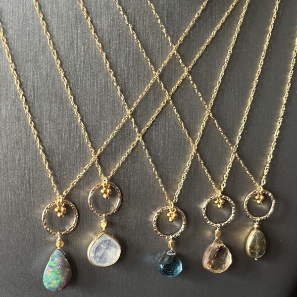 Moonstone Baby Drop Pendant