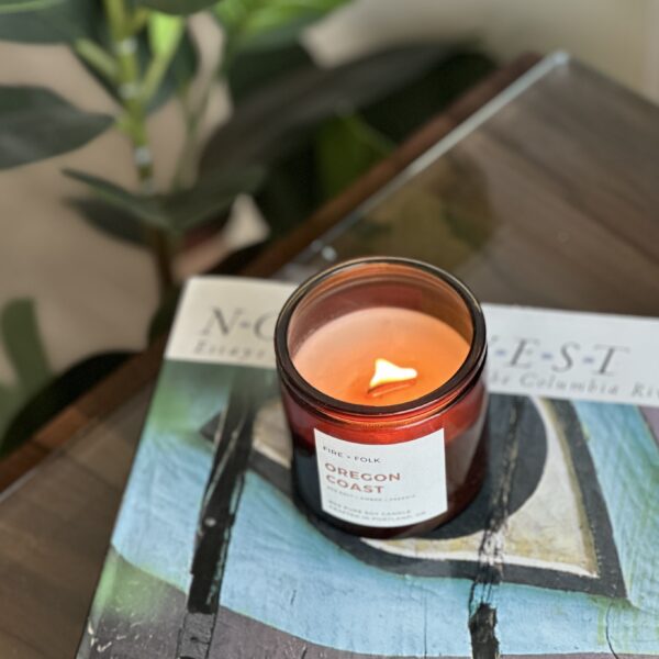 VANILLA BOURBON WOOD WICK CANDLE