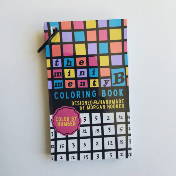 Mini Color by Number Coloring Book
