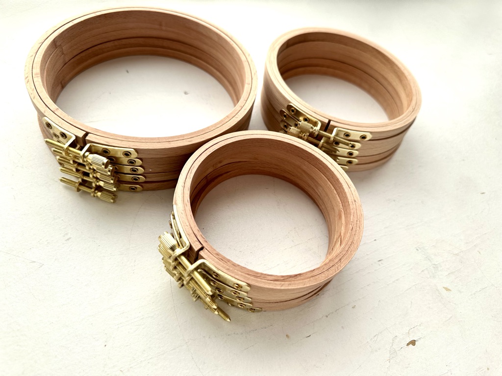 Beechwood Embroidery Hoops // 3, 4, 5, and 6 inch - Image 2