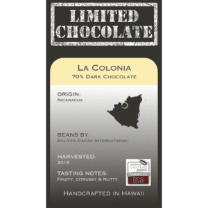 Nicaragua La Colonia - 70% Dark Chocolate