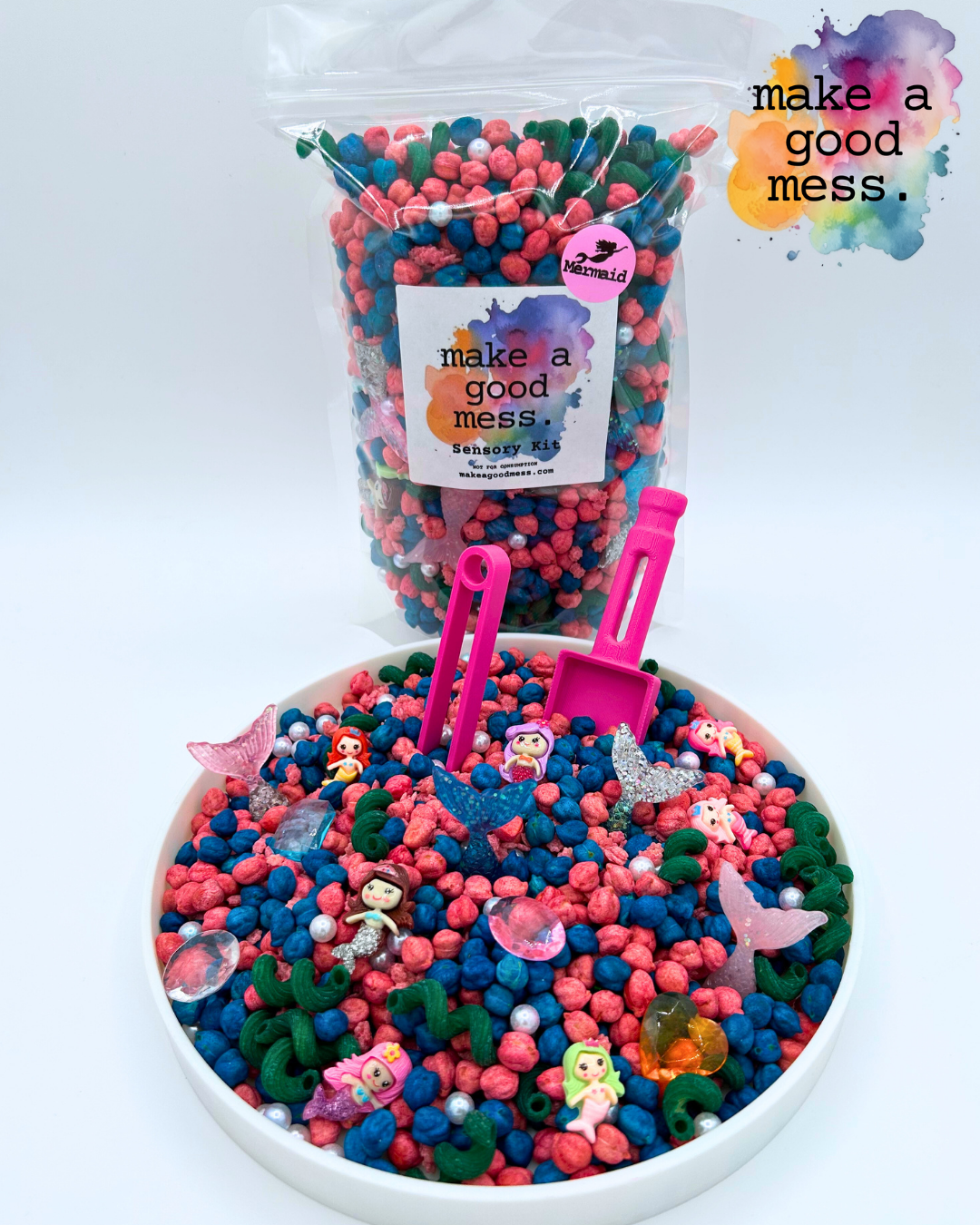 mermaid themed sensory kit