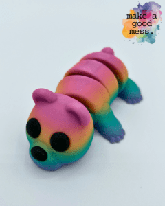 rainbow bear fidget friend