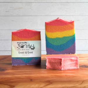 Love is Love Goat Milk Soap