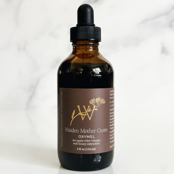 Maiden Mother Crone Oxymel