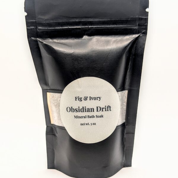 Obsidian Drift Mineral Bath Soak