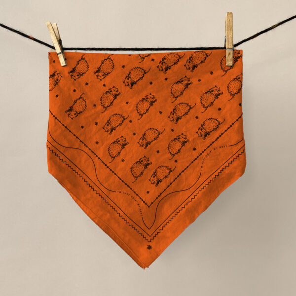 ‘Awesome Opossum’ 100% Cotton Bandana