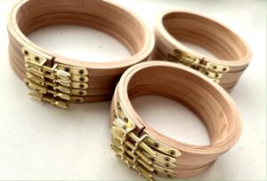 Beechwood Embroidery Hoops // 3, 4, 5, and 6 inch