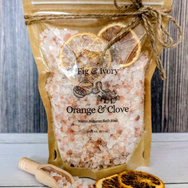 Orange & Clove Bath Salts