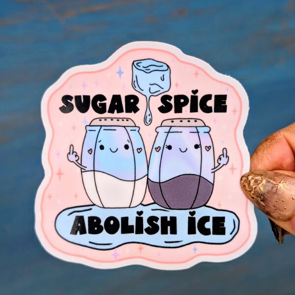 Sugar Spice Abolish Ice Vinyl Sticker